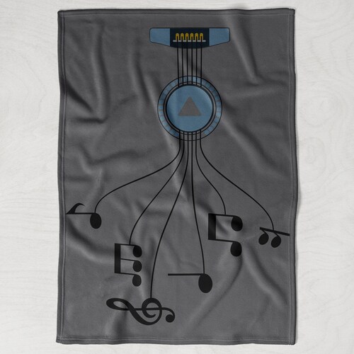 Guitar Baby shops Bedding, Navy, Blue, Grey & Gold Minky Blanket, Personalized Toddler Bedding, Boy Nursery Crib Set, Fitted Sheet, Cover, Skirt