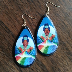 Goddess Ixchel Earrings