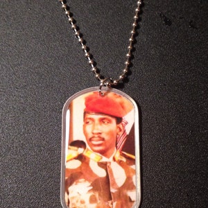 My Hero Thomas Sankara Dog Tags image 1