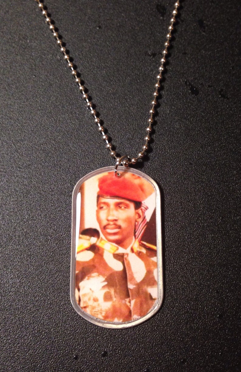 My Hero Thomas Sankara Dog Tags image 1