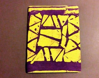 African Fabric Covered Journals