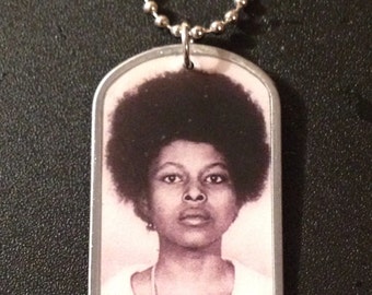 Champion Freedom Fighter Assata Shakur Dog Tags