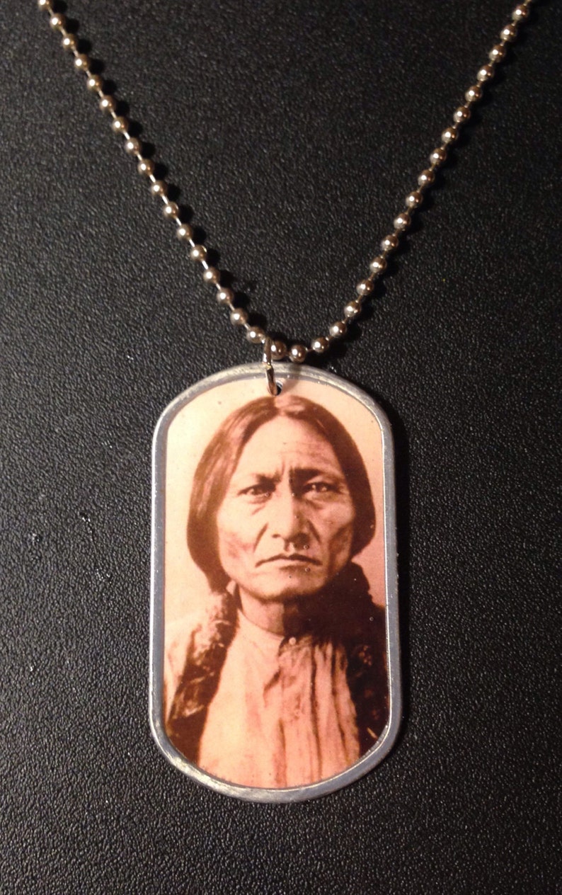 Sitting Bull Dog Tags image 1