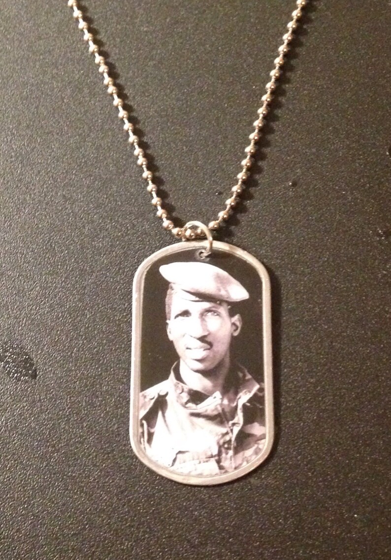 My Hero Thomas Sankara Dog Tags image 2