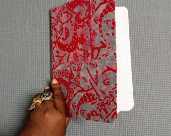 African Fabric Covered Lyric Journal