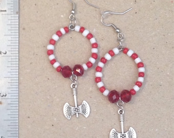 Ritual Beads Shango Earrings