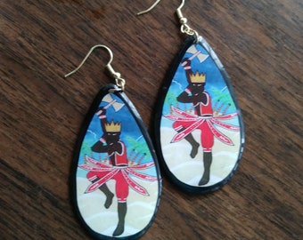 Orisha Shango Earrings