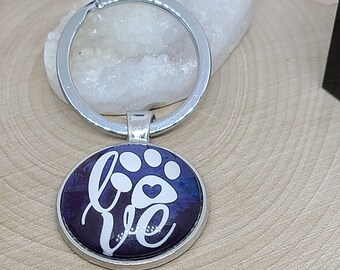 Dog Mom Keychain, Cat Mom Key Chains, Car Accessories, Photo Keychain, Cat Lover Gift, Cat Keychain, Dog Mom Photo Keyring