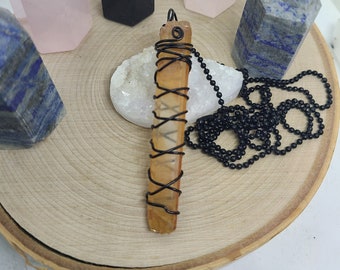 Lemurian Crystal Necklace, Lemurian Seed Pendulum Necklace, Lemurian Crystal Pendulum, Lemurian Quartz Necklace, Crystal Quartz Point