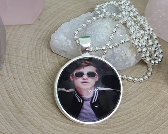 Supernatural Pendant Necklace, Jack Photo Pendant, Jack Supernatural Angel Necklace, Jack Supernatural Charm, Supernatural Jewelry