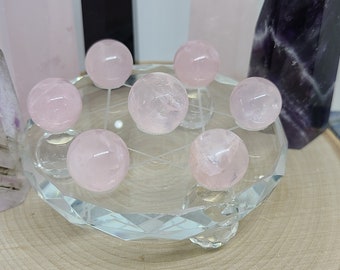 Rose Quartz Crystal Grid, Rose Quartz Crystal Sphere, Rose Quartz Crystal Protection, Rose Quartz Sphere, Rose Quartz Healing Crystals
