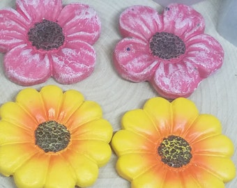 Flower Magnet Sets, Flower Magnet, Flower Refrigerator Magnets, Flower Fridge Magnet, Flower Kitchen Decor, Cute Magnets, Dishwasher Magnet