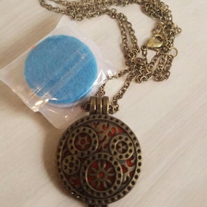 Essential Oils Diffuser Necklace, Car Diffuser Pendant, Aromatherapy Pendant Necklace, Diffuser Jewelry , Essential Oils Car Diffuser Locket