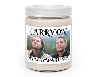 Supernatural Scented Candle,Obsession Spell Candles,Supernatural Fandom Candles,Supernatural Gift,Wiccan Decor Spell Candles,Unique Lighting
