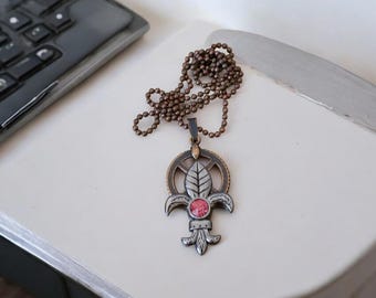 Creepy Cute Witchy Necklace, Mens Necklace Gothic Jewelry, Wiccan Necklace Steampunk Jewelry, Creepy Cute Pendant Necklace
