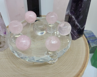 Rose Quartz Crystal Grid, Rose Quartz Crystal Sphere, Rose Quartz Crystal, Rose Quartz Sphere, Quartz Crystal Grid, Quartz Crystal Sphere