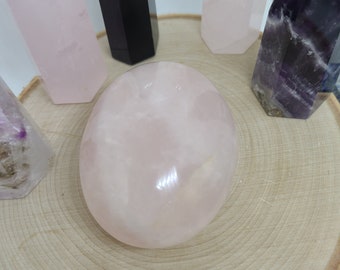 Rose Quartz Worry Stone, Rose Quartz Palm Stone, Rose Quartz Crystal, Rose Quartz Wishing Stones, Rose Quartz Healing Crystals