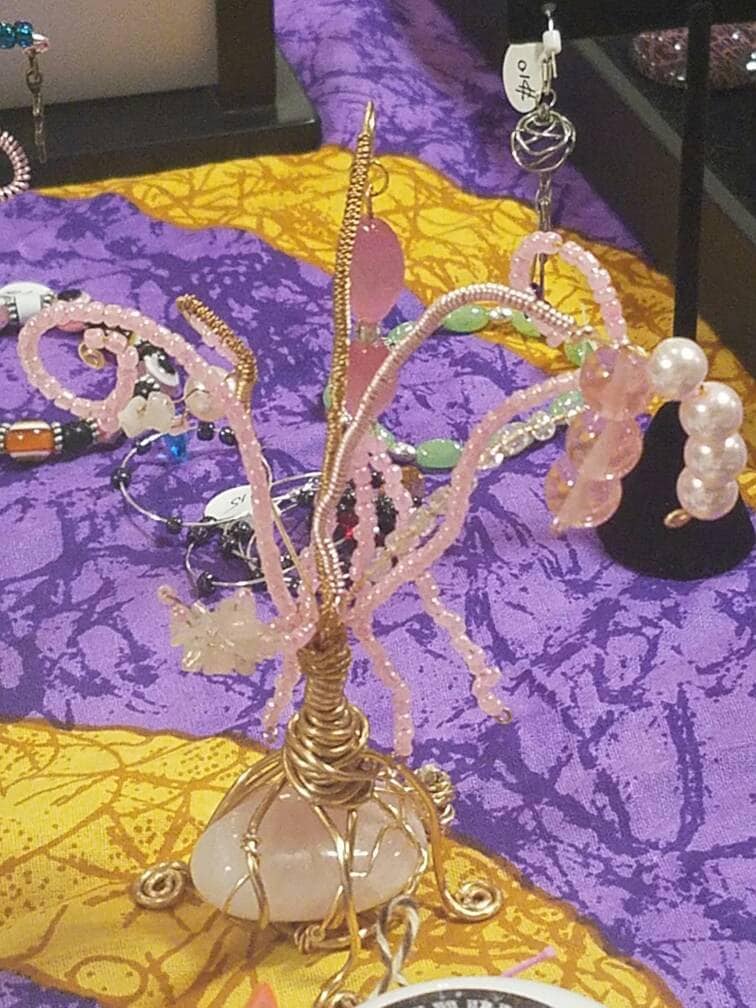 rose quartz gemstone tree rose quartz gemstone tree
