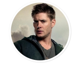 Dean Winchester Supernatural Sticker, Supernatural Stickers