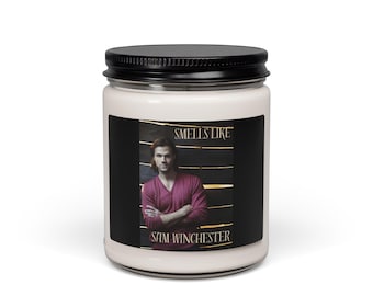 Sam Winchester Inspired Soy Candle: Supernatural Aromatherapy