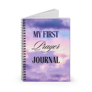 Ruled Line Prayer Journal: Spiral Bound Meditation Book
