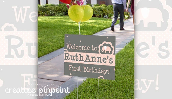 Birthday Yard Sign - Happy Birthday - Yard Sign - Happy Birthday Sign - Birthday Banner - Birthday Sign - Birthday Party - Lawn Signs Il_570xn