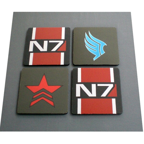 Mass Effect Coaster Set