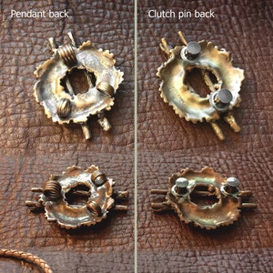 Pendant/pin back, and color add-on options with Druid sigil purchase