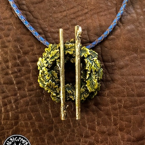 Druid Sigil pendant/pin, individually customized