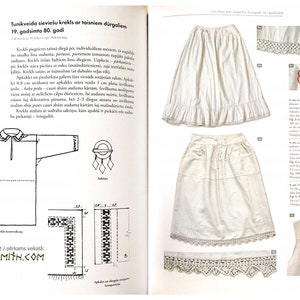 Apģērba attīstība Zemgalē 19. gadsimtā Development of Dress in 19th Century Zemgale by Aija Jansone. Latvia. Baltic. image 5