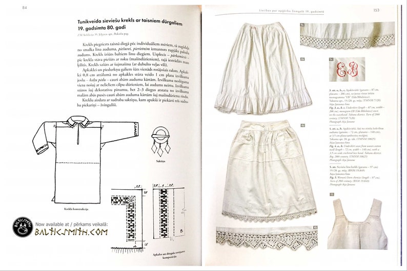 Apģērba attīstība Zemgalē 19. gadsimtā Development of Dress in 19th Century Zemgale by Aija Jansone. Latvia. Baltic. image 5