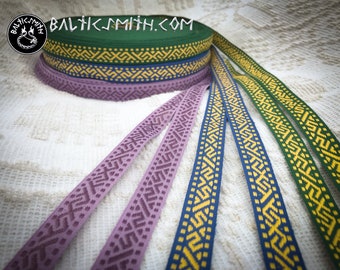 Latvian traditional ornament trim or ribbon "Jumis," 16mm
