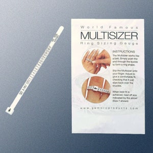 Multisizer ring-sizing gauge