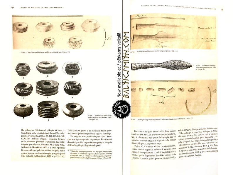 Lietuvos archeologijos Šaltiniai Sankt Peterburge Lithuanian Archaeological Sources in St.Petersburg image 7