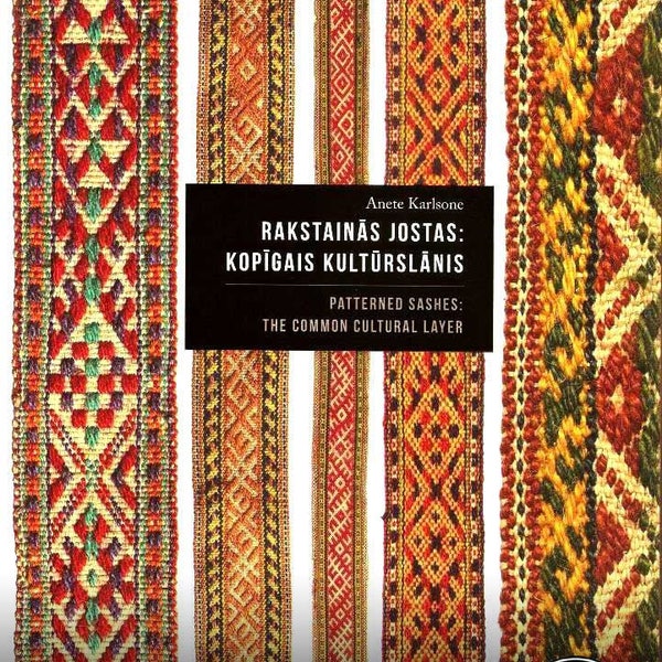Fajas estampadas: La capa cultural común por Anete Karlsone