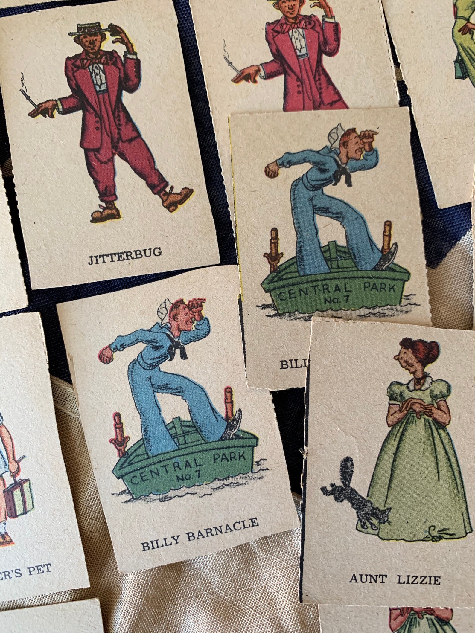 Vintage Old Maid Cards