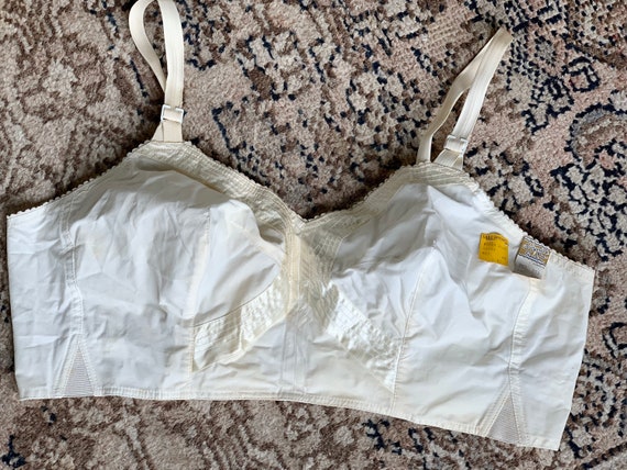 Vintage shabby retro bra Surprise Bra Creation Lane Bryant plus size bullet  bra pinup lingerie with tags