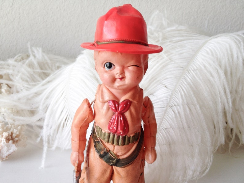 vintage cowboy doll