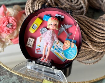LE DOUBS フランス ドゥ県 写真集 風景 箱ケース アート 1990年 Vintage 1990s Caboodles Pink and Teal Makeup Case With Mirror and