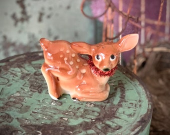 Vintage Pixie Figurine Artmark Lusterware Retro Japan