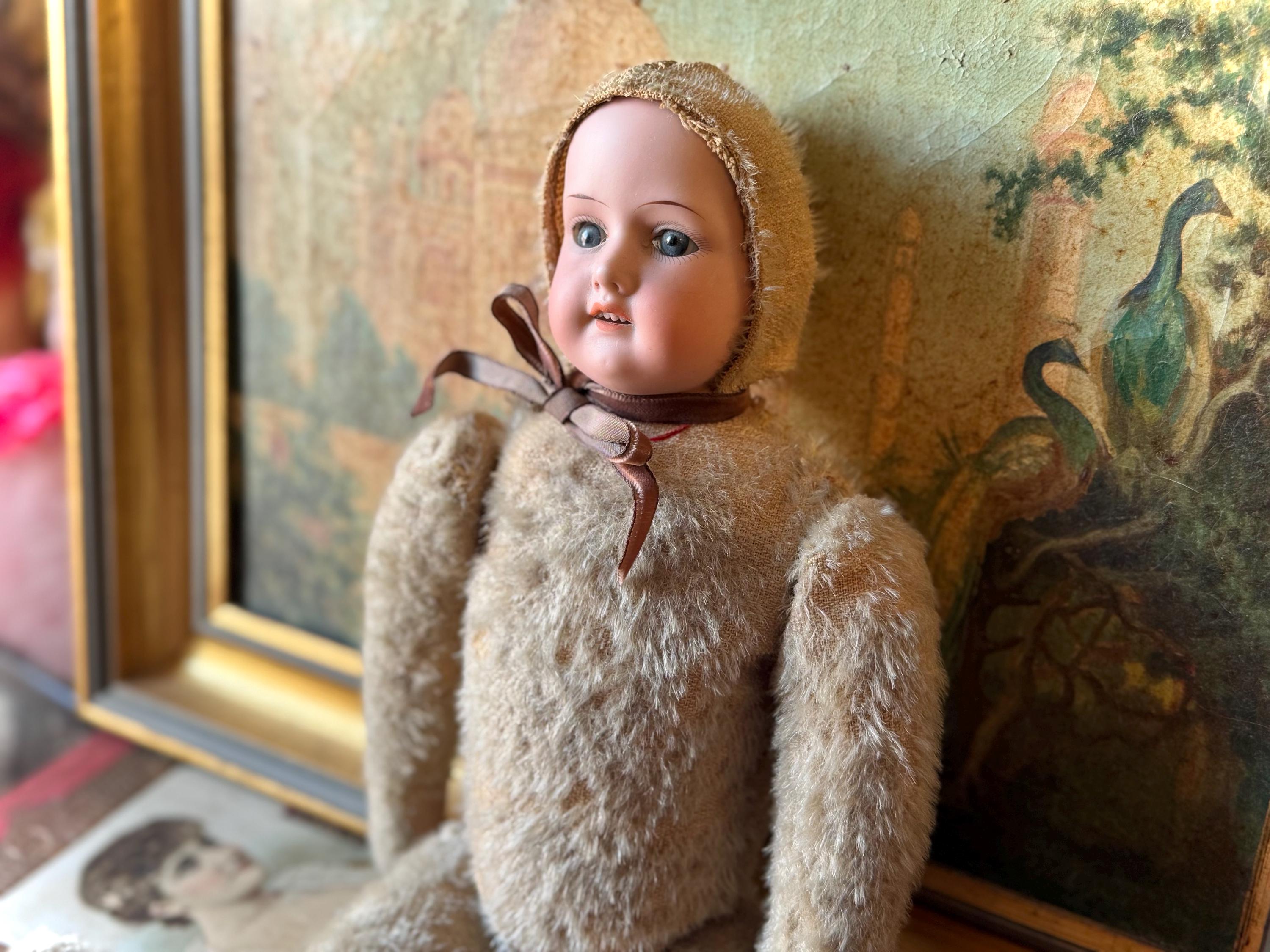 アンティーク Germany スノーベイビー 雪の子人形 1930 ビスクドール アンティーク Germany スノーベイビー 雪の子人形 1930 ビスクドール