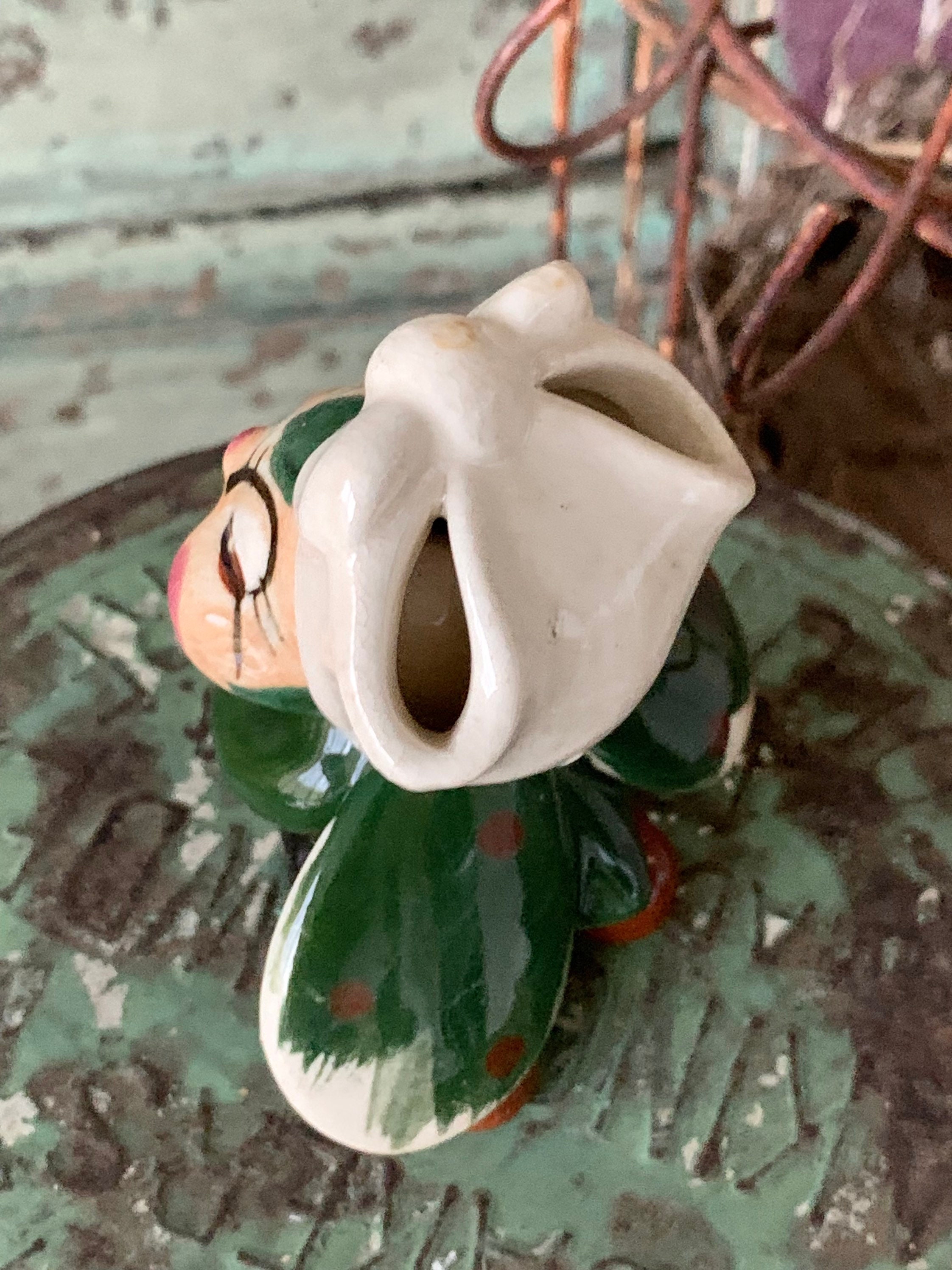 Vintage Anthropomorphic Insect Figurine Retro Japan Ceramic Vintage Anthropomorphic Insect Figurine Retro Japan Ceramic