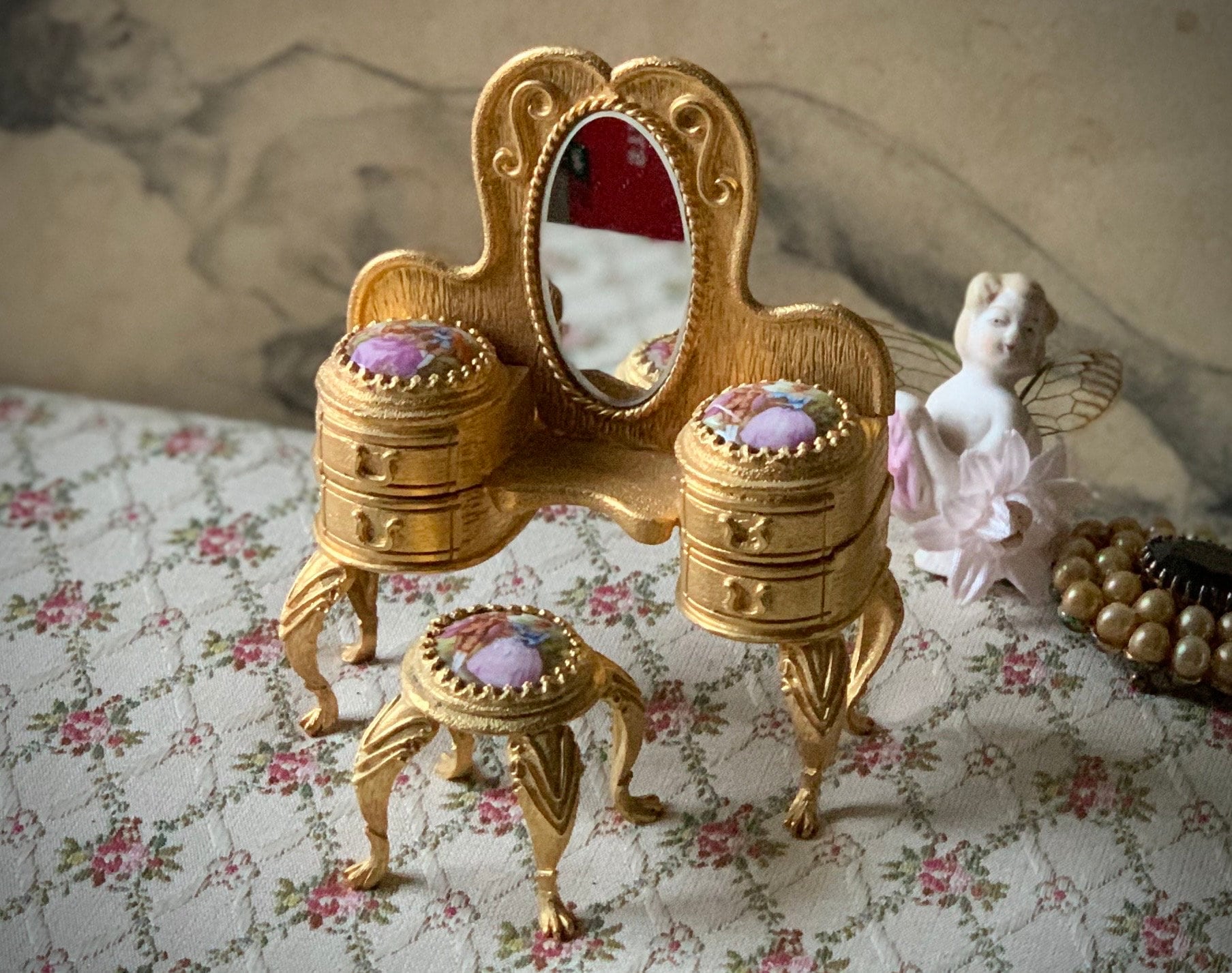 Limoges Mirror - Etsy