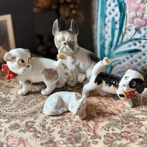 Bulldog Figurines Japan - Etsy