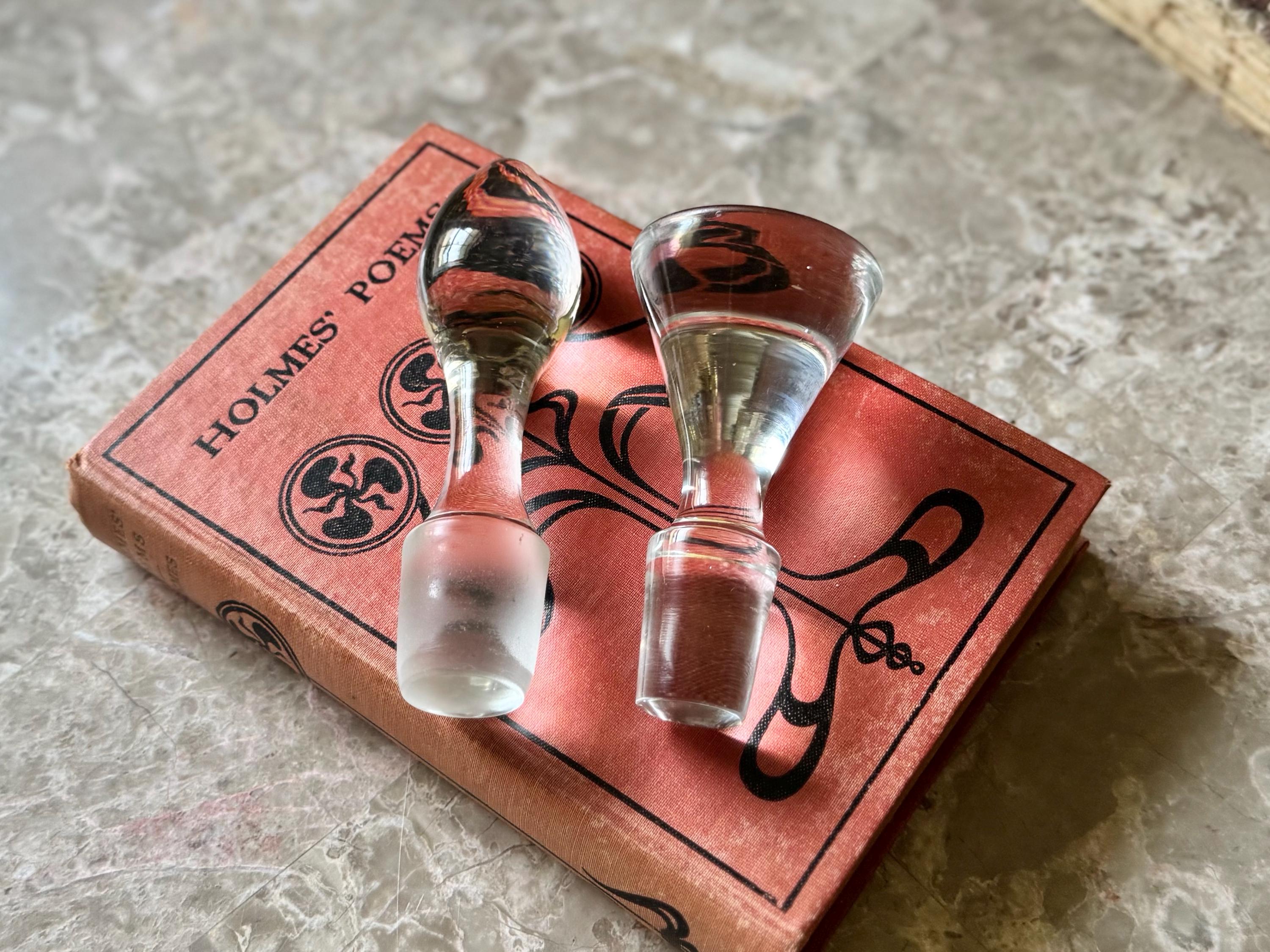 Vintage Crystal Decanter Lot - Etsy