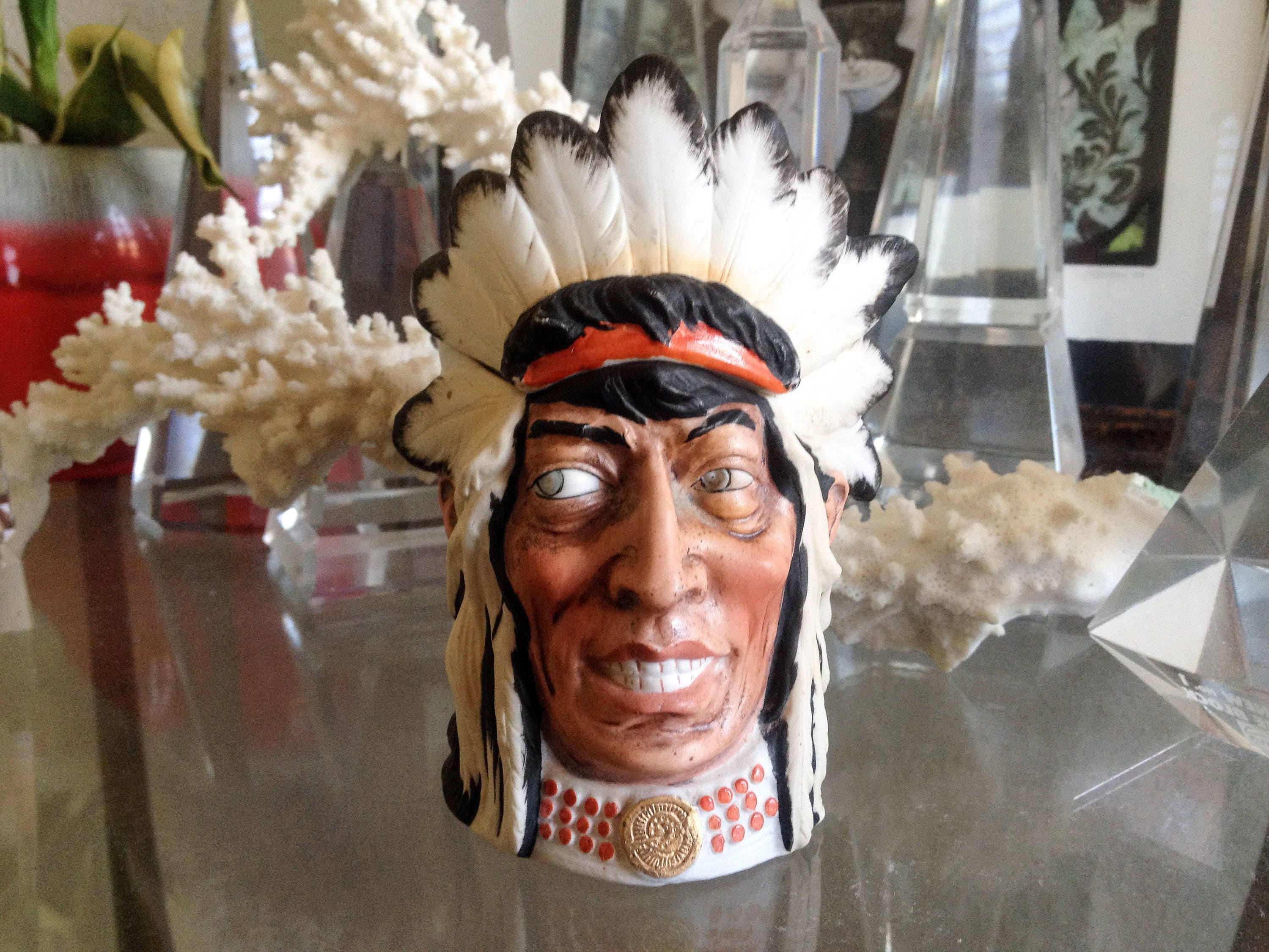 Indian Tobacco Jar