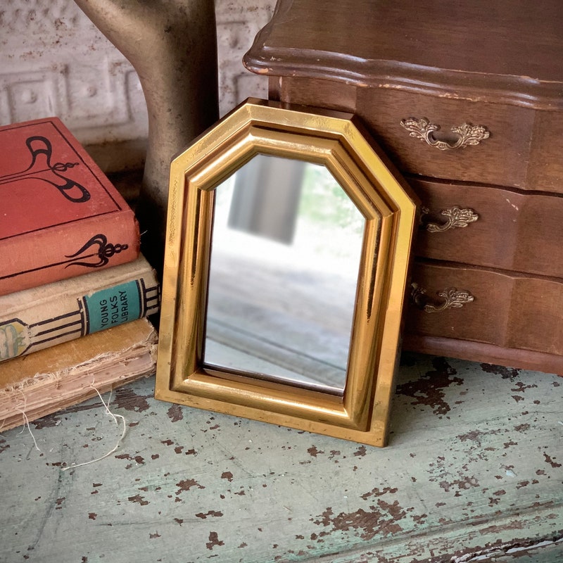 Gold Framed 5 X 7 Mirror - Etsy