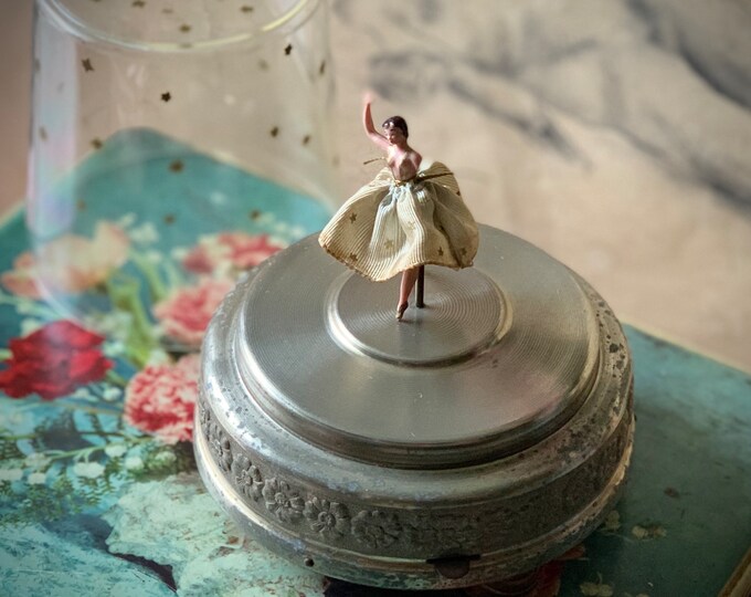 Vintage Musical Dancing Ballerina Cody Windup Mini Ballet Dancer Music