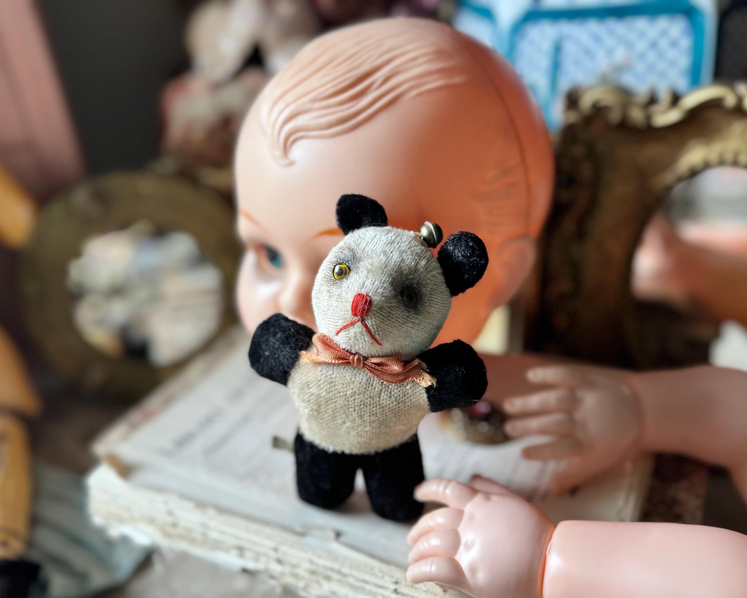 * vintage animal ❀ オレンジグラスアイ *ミニチュア ダックス Japan Miniature Glass Animals Vintage - Etsy