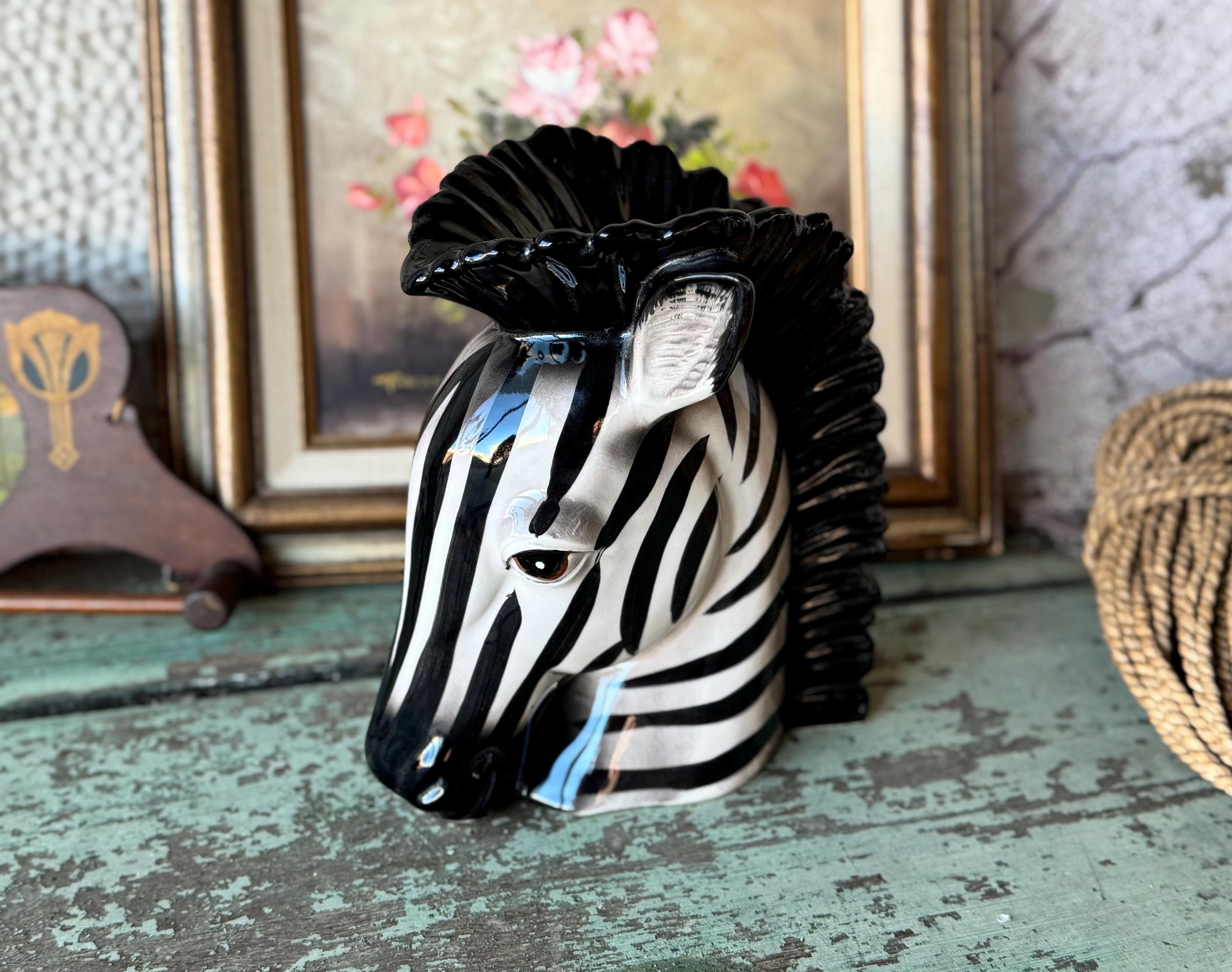 Ceramic Zebra Japan - Etsy